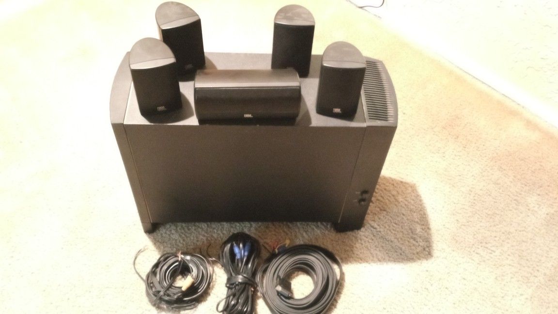 Bose Acoustimass 6lll Surround With JBL Jewel Speakers