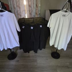 5 Pro Club T-shirts for men's Size large 