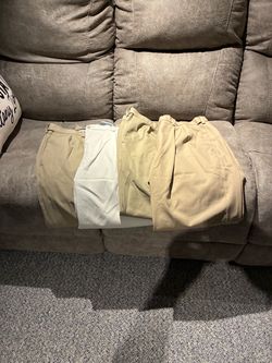 Haggar pleated pants