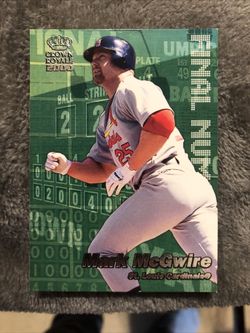 2000 Crown Royale Mark McGuire Baseball Insert Card
