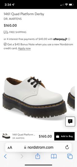 1461 Quad Platform Dr.Marten new 10