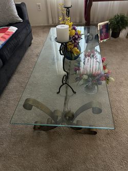 Glass Coffee Table 