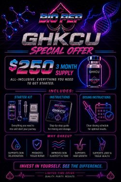 GHK-Cu starter kit 3-4 month supply