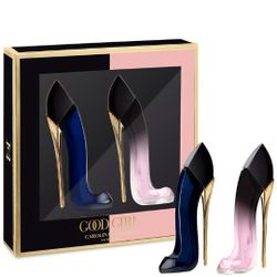 👠 $30 New Carolina Herrera MINI 2pc Gift Set Good Girl EDP And Blush Elixir *Pick Up Alief*