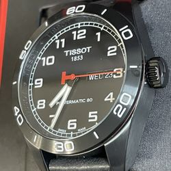 TISSOT PRS 516 “POWERMATIC 80” WATCH, NEW!