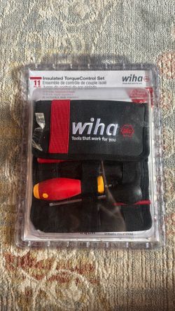 Wiha insulated torque screwdriver 11 Pc set