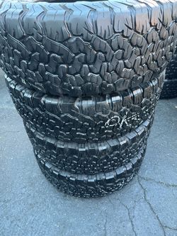 4 tires 285-70-17 Bf Goodrich Ko2 Good Condition $270 all four mounted and balanced