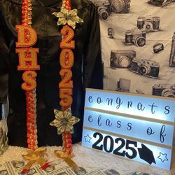 DOWNEY HIGH SCHOOL GRADUATION LEI