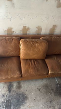 Leather sofa