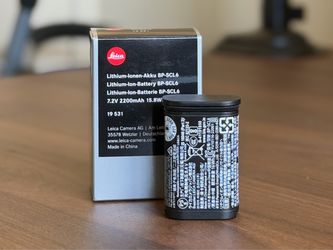 Leica BP-SCL6 Battery - Q2, Q3, SL2 & SL-2S