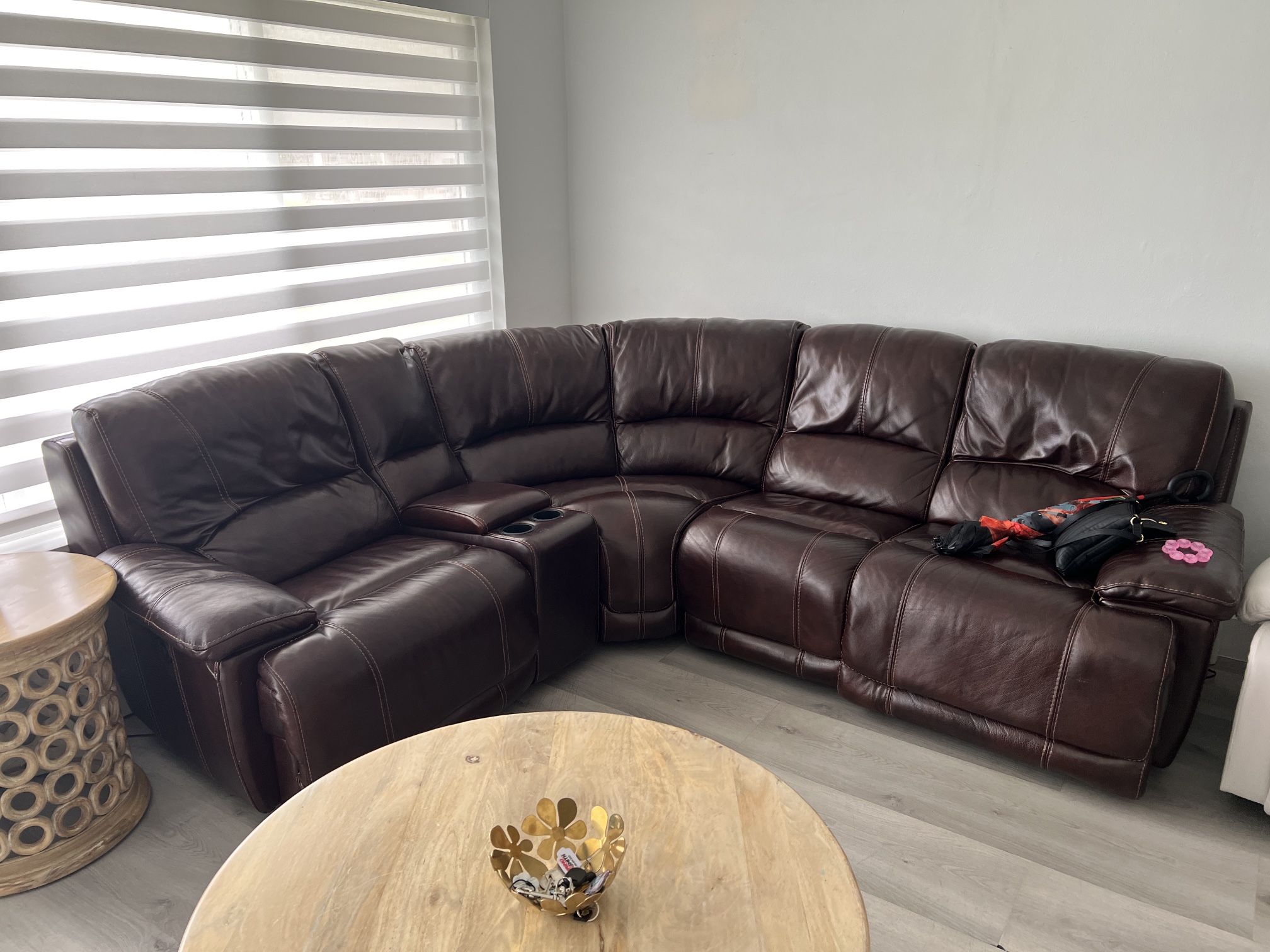 Leather Sofa