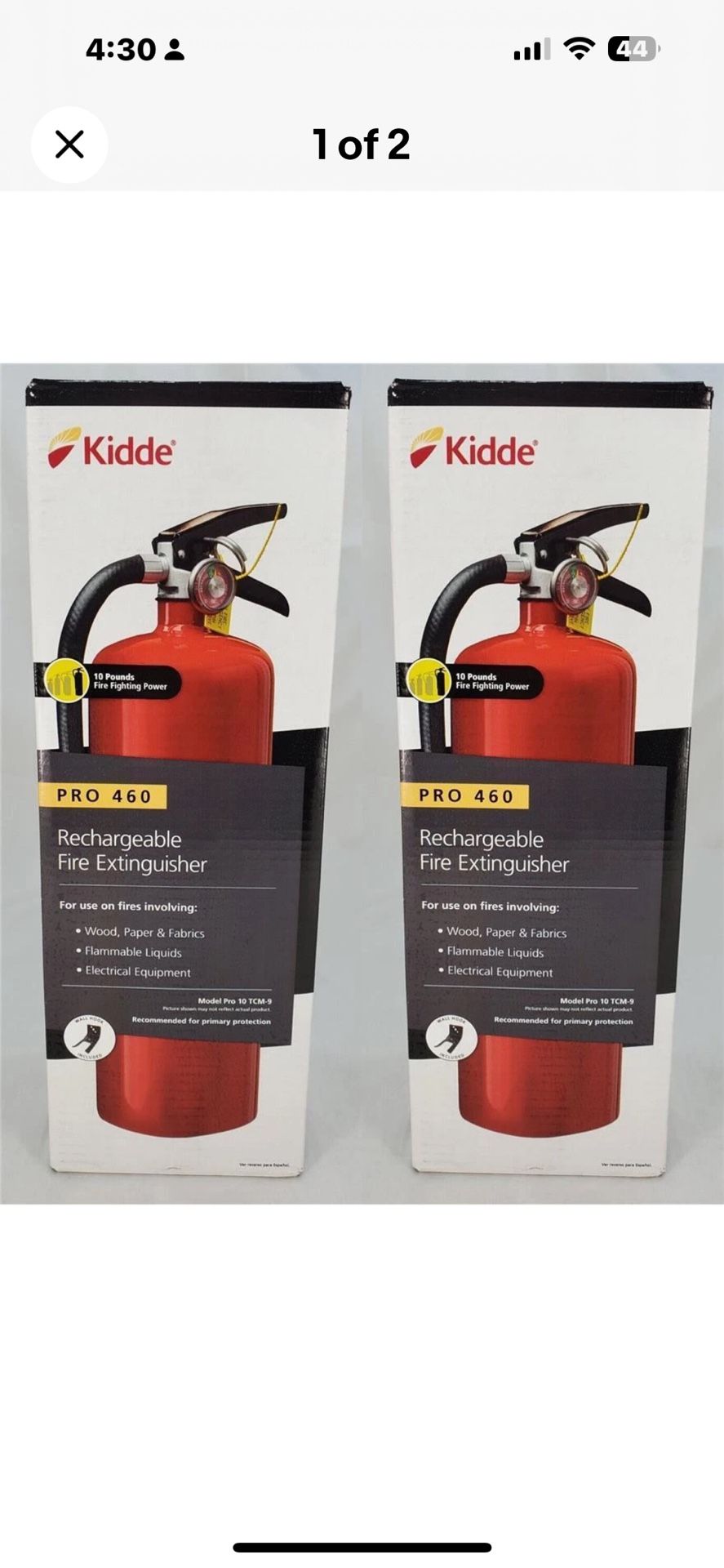 Kidde Pro 460 Fire Extinguisher