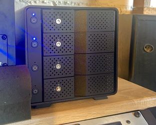 SABRENT USB 3.2 4 Bay 3.5" SATA Hard Drive Tray Less Docking Station