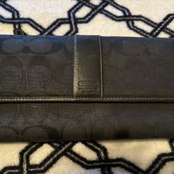 Black Coach Wallet