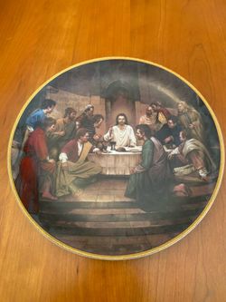 The Last supper collector plate