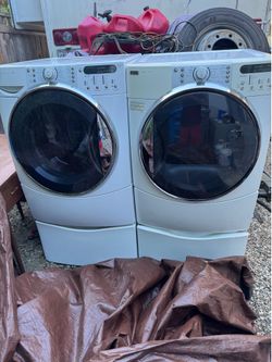 Washer and dryer