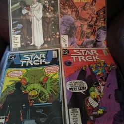 D C MARVEL STAR TREK COMIC BOOKS, CLASSIC COVER, GOOD CONDITION, OBO