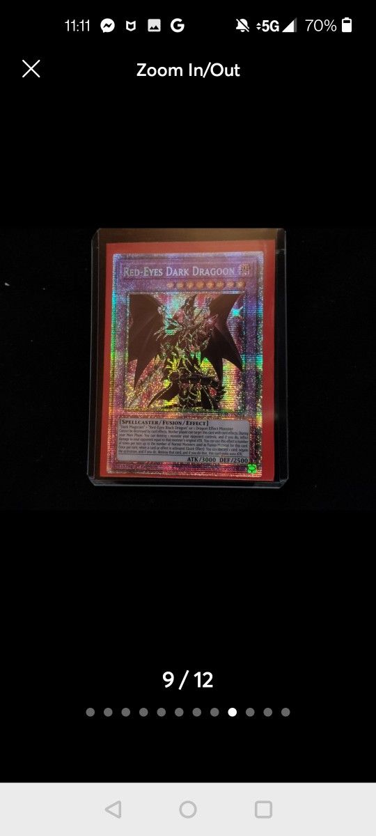 MINT 1ST. ED. Starlight Rare Red Eyes Dark Dragoon Yu-Gi-Oh Card 