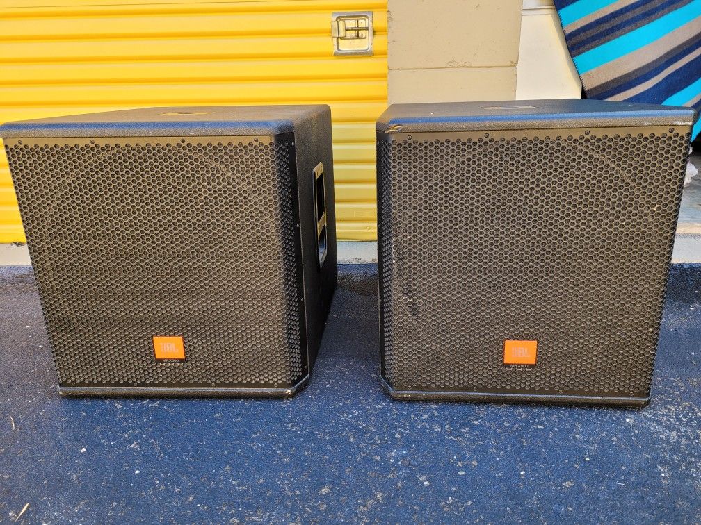 JBL MRX518S SUBWOOFER PASSIVE SPEAKERS $850.