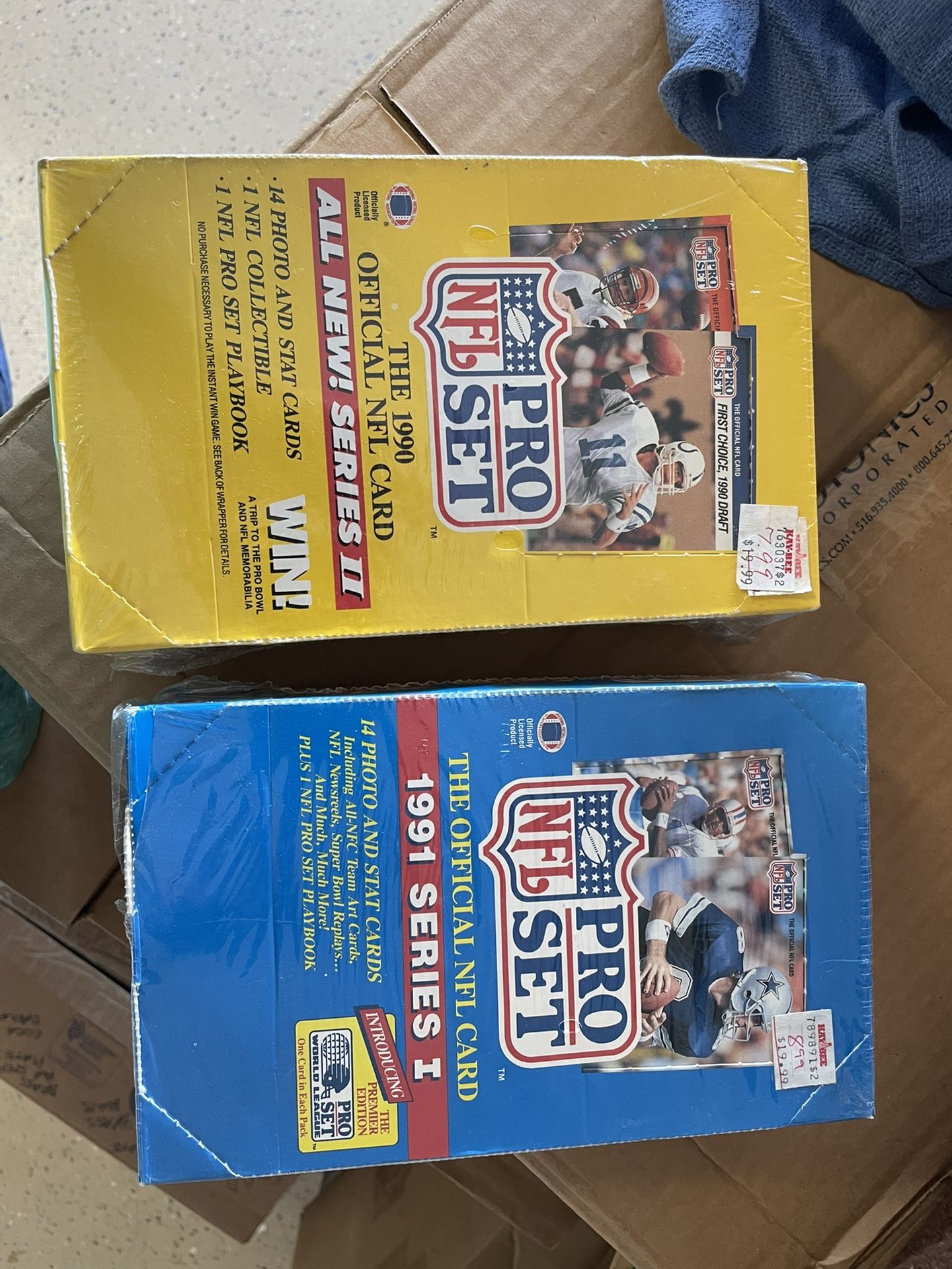 Proset Football Cards