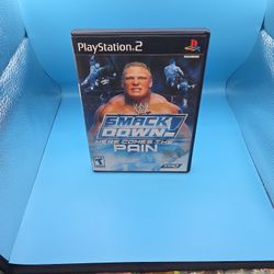 WWE SmackDown Here Comes the Pain (Sony PlayStation 2, 2003) - Complete CIB