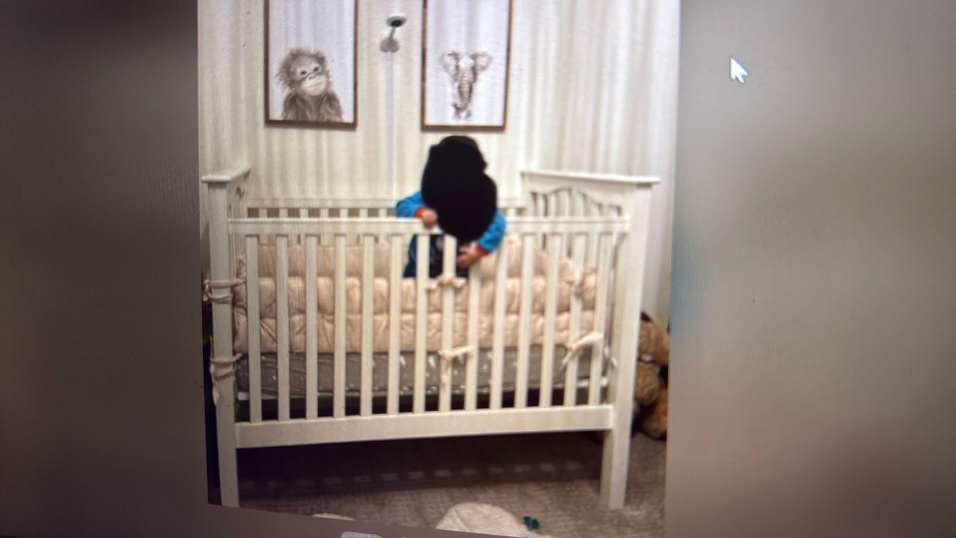 PB Kendall Crib With Mattress 