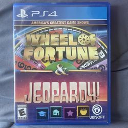 Wheel of Fortune & Jeapardy Ps4