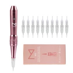 M Permanent Makeup Machine - Microblading Machine, Eyebrow Tattoo Machine - Microshading, Lip, Ombre Brows Machine - Wireless Machine Kit - Achieve Fl