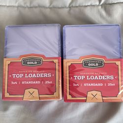 Trading card Top Loaders 50 for $10