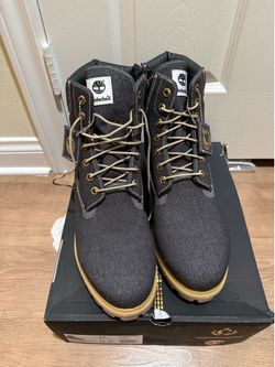 Timberland x Culture King Premium Black Denim Boots