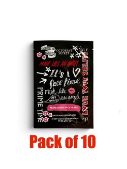 Victoria's Secret Perfecting Face Mask Hyaluronic Acid - 10ct - New