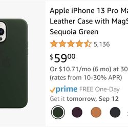 Leather Magpro iPhone 13 Pro Max Case