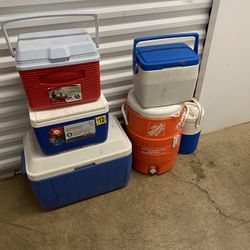 Portable Coolers (Additional Cooler not in photo)