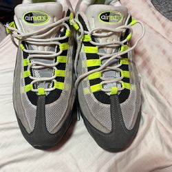 Lime, green air maxes