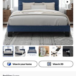 New Mattress And Bed Frame -queen Size For Sale