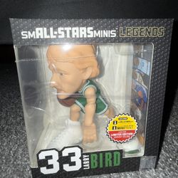 NBA Basketball Boston Celtics Larry Bird Small Stars Mini Figurine Brand New IB.