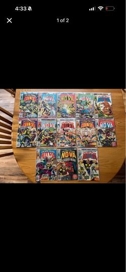 Marvel comics The man called Nova 1-25 complete run