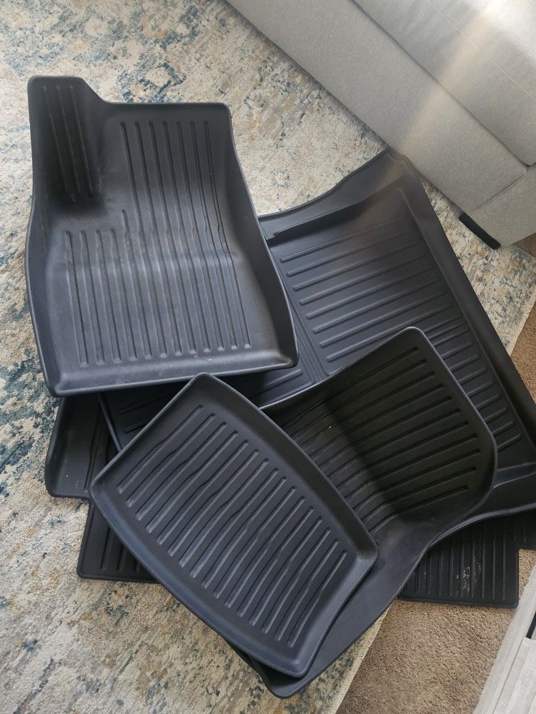 Floor Mats for Tesla Model 3 2025 2024