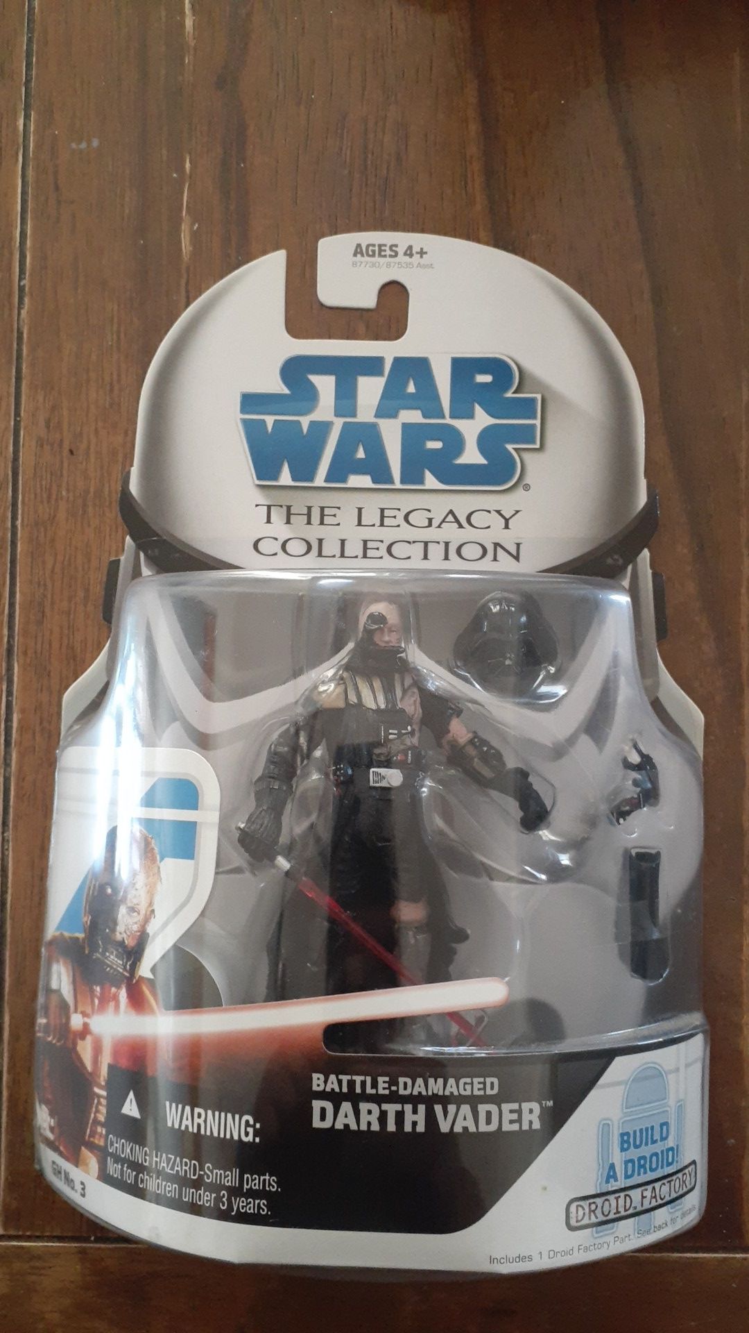 Starwars the legacy collection battle damaged Darth Vader GH No.3.