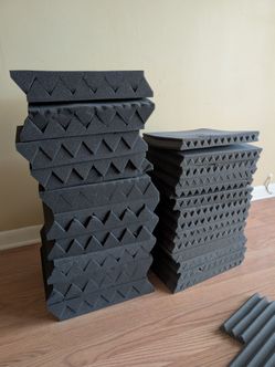 Acoustic foam panels