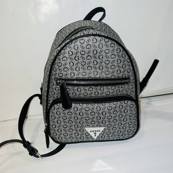Grey Black GUESS Mini Backpack Purse Bag for Sale in Santee, CA - OfferUp
