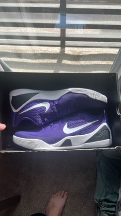 Kobe 9 Elite Low EM TB PE Court Purple Size 15