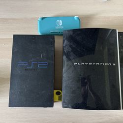 Broken console PS3 PS2 Switch Lite