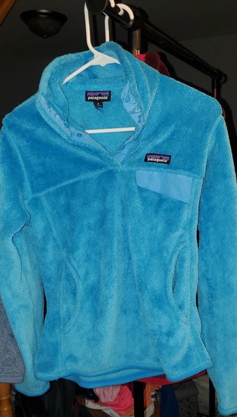 Women's Small Turquoise Blue Patagonia EUC