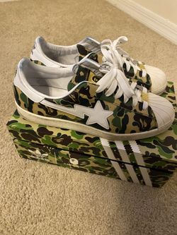 Bape X Adidas Superstar Sz 10.5