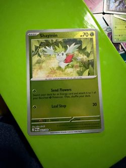 Shaymin Pokémon Card 003/088 Holo