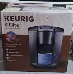 Keurig K-Elite® Single Serve Coffee Maker - Brushed Silver
