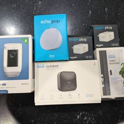 Ring Spotlight Pro, Blink, Echo, Smart Plugs