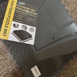 $75 6 Pack Gym Mats 24x24 (24 Sq Ft)