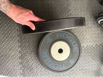Rogue 20kg Bumper Plates (Pair)